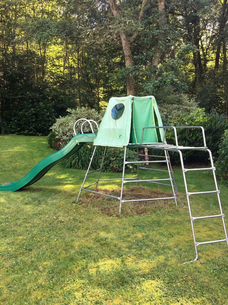 tp climbing frame with slide